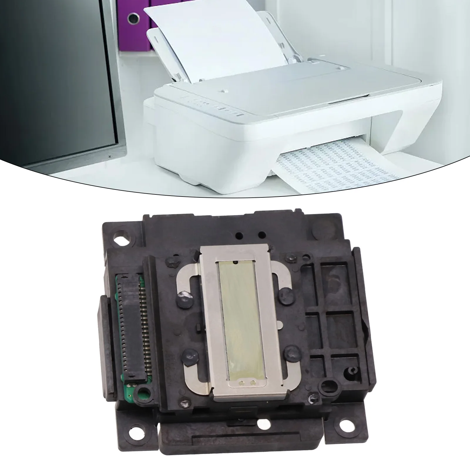 Aksesori Printer esensial pengganti Printhead untuk L358 L111 L120 L210 L211 ME401 memastikan kualitas cetak yang kaya