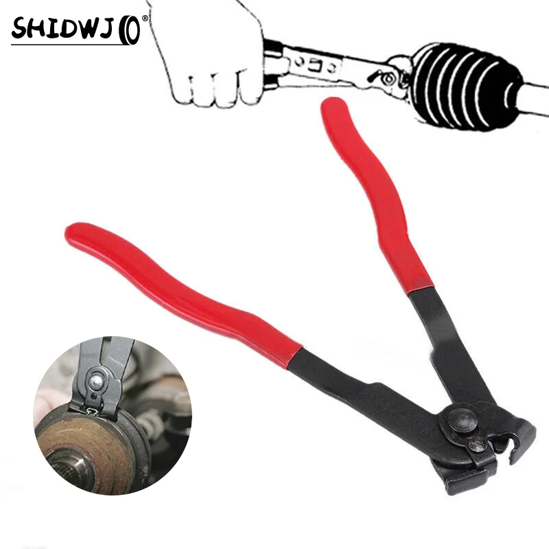 Car Banding Hand Tool Auto Repairs Props For Exhaust Pipe Fuel Filter Hand Installer Tool Durable CV Joint Boot Clamp Pliers