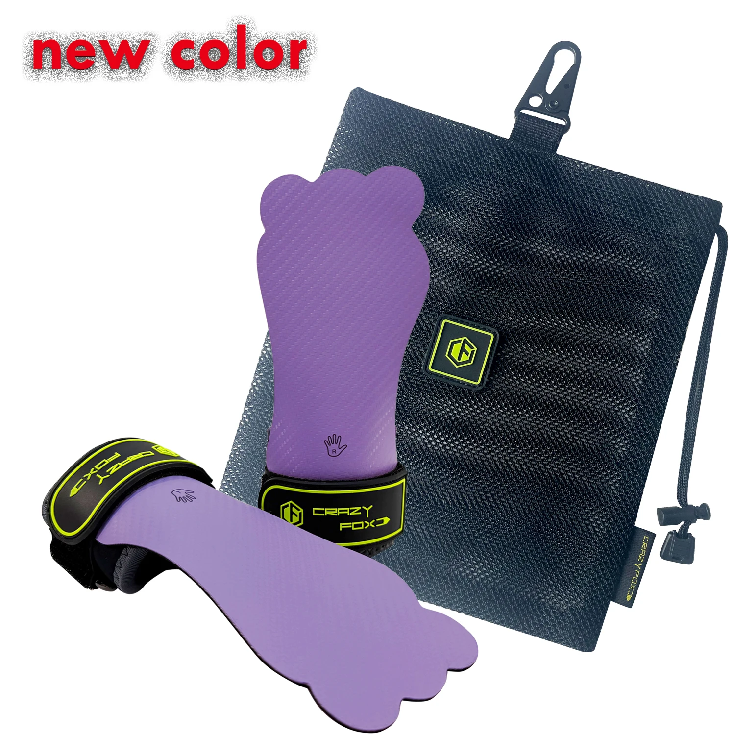 Rubber Gym Hand Grips Calleras Callus Prevention Training Gloves for CrossFit WOD Weightlifting Muscle Training