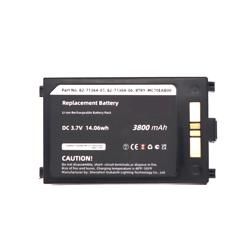 

Replacement Battery for Symbol 82-71364-01, 82-71364-03, 82-71364-06, BTRY-MC70EAB00, BTRY-MC70EAB02, BTRY-MC7XEAB00