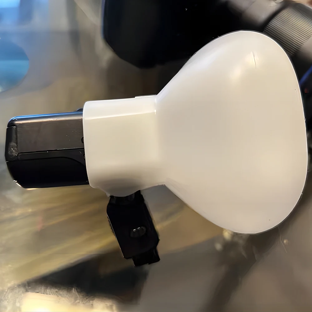 2 Stück DIY Silikon-Softbox Dental-Makro-Blitz-Diffusor Natürliches Licht für Nikon R1C1 Yongnuo YN24EX Godox MF12 Kamerazubehör – Detail 15