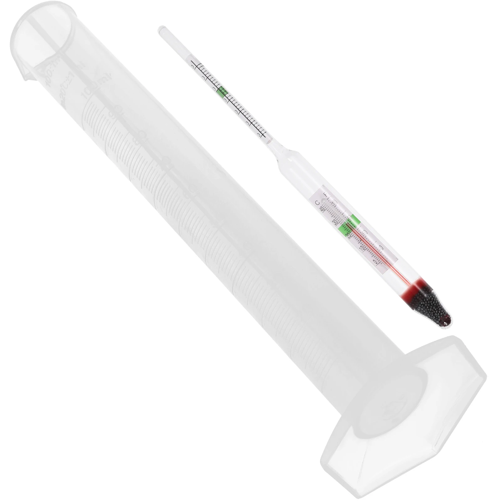 

Salt Water Gravimeter Kit 100ml Cylinder Aquarium Tools Hydrometers Fish Tank Tester Meter Water Quality Measuring Tool
