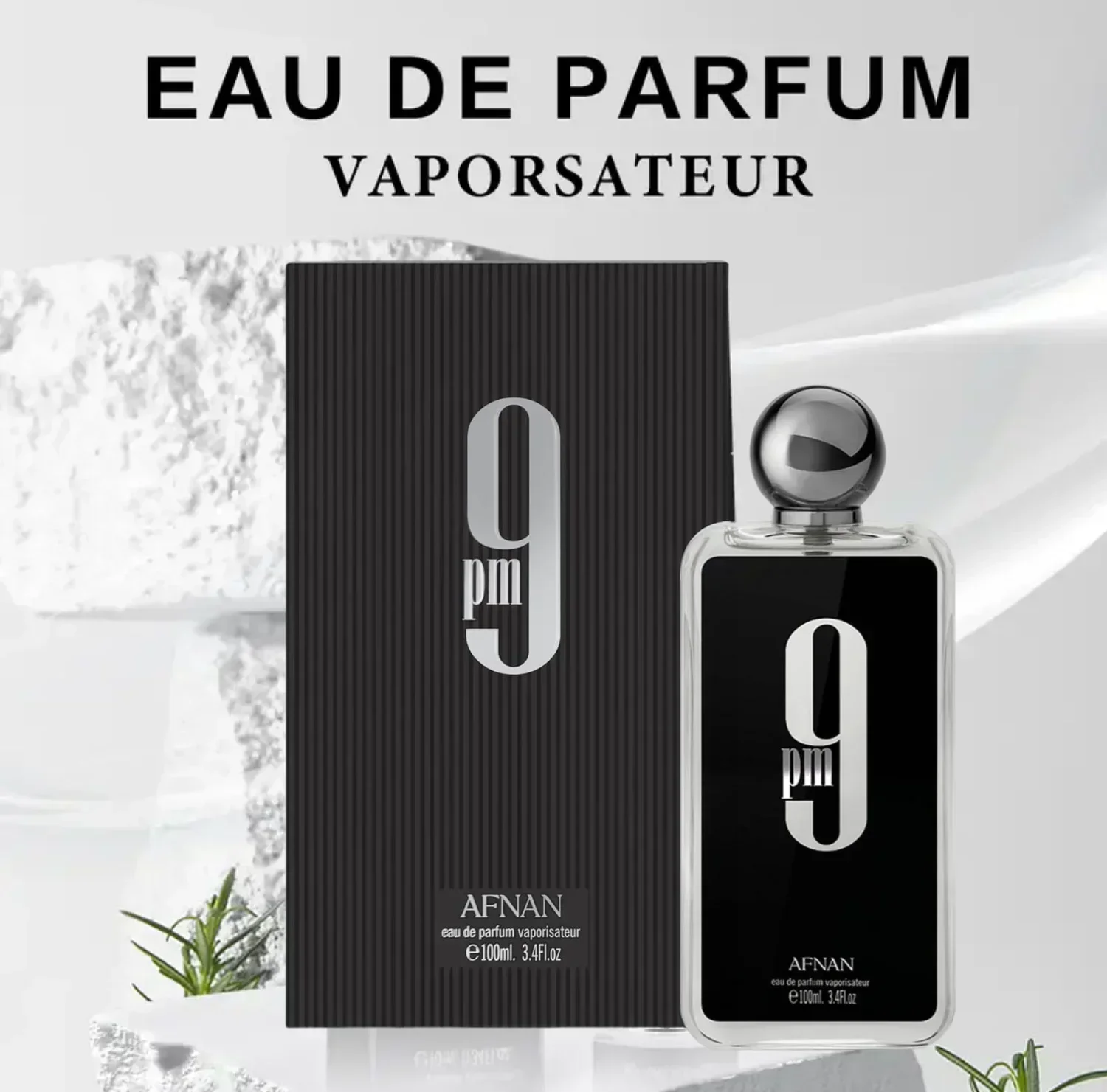 Afnan 9PM رذاذ كولونيا للرجال 100 مللي عطر كولونيا للرجال ملابس السفر رذاذ عطر راقي عطر يدوم طويلاً هدية #4