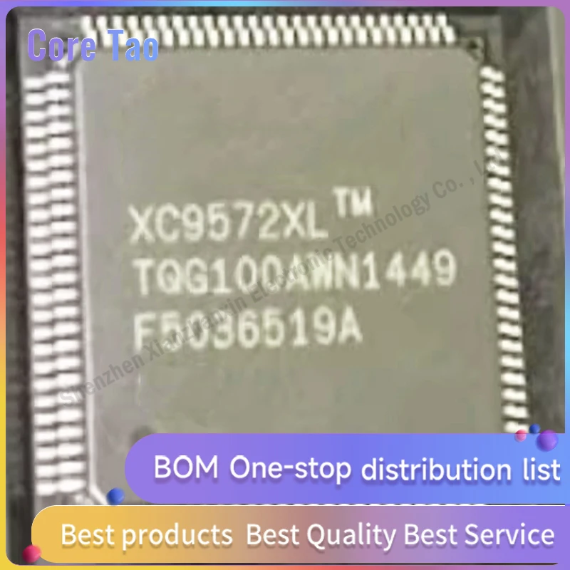 1PCS/LOT XC9572XL-TQG100 XC9572XL-TQ100 XC9572XL QFP100 Programmable logic device