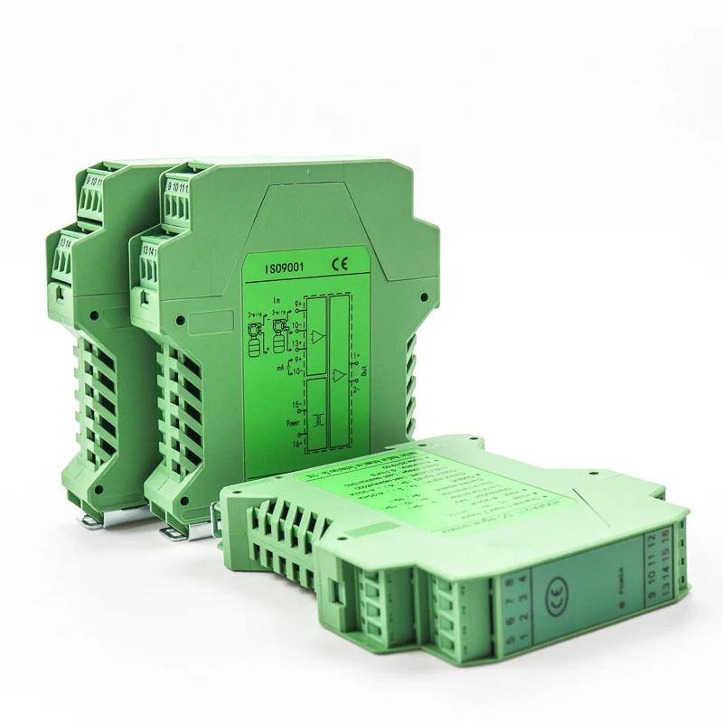 4-20ma Signal Calibrator Isolator 4 20ma 0-10v signal Converter With 3 Way Isolation