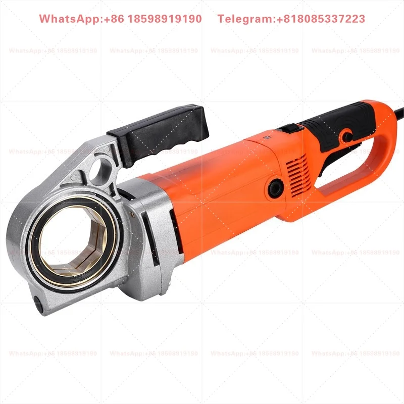 220V 2300W Electric Handheld Pipe Threading Machine For Galvanized Iron Pipe Sleeve Construction Pipeline Processing Tool