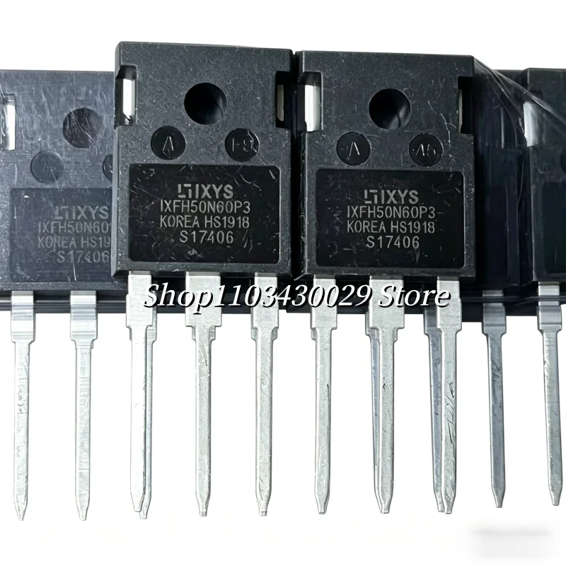 

5 шт. Новые оригинальные IXFH50N60P3 TO-247 50A 600V N-канальные силовые MOSFET-транзисторы