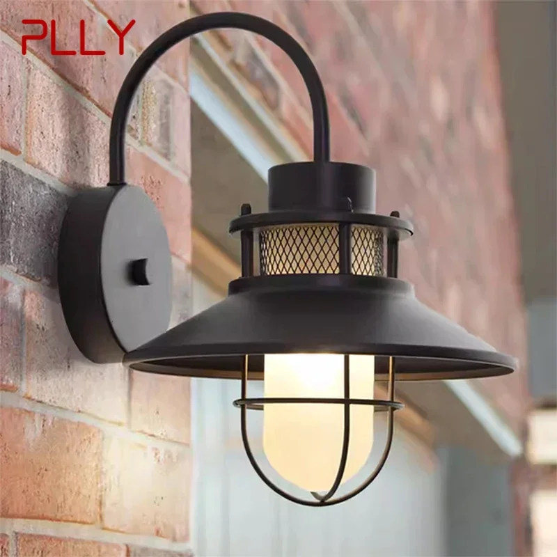 PLLY Contemporary LED Outdoor Wall Lamps Electric Simplicity Waterproof Balcony Hallway Courtyard Villa Gate Hotel