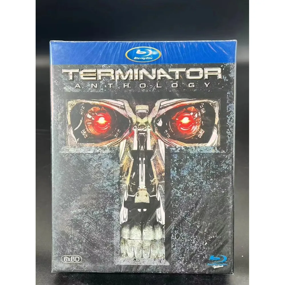 Brand New BD Blu-ray Terminator 1-6 Six-Disc Set English Audio Chinese Subtitles
