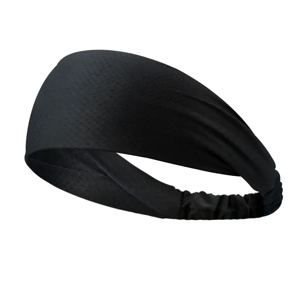 

New Elastic Sports Headbands Stretchy Non Slip Wide Hair Bands Anti-perspirant Breathable Sweatband Yoga