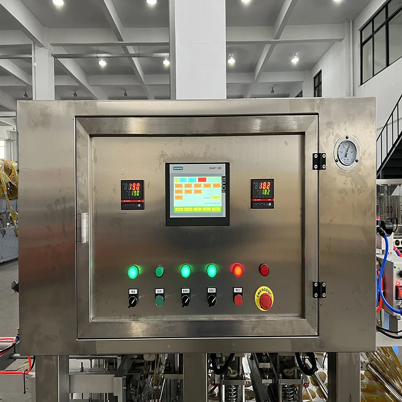 التلقائي الخطي الزبادي التوفو هلام الحاويات كوب ملء ختم آلة التعبئة والتغليف #5