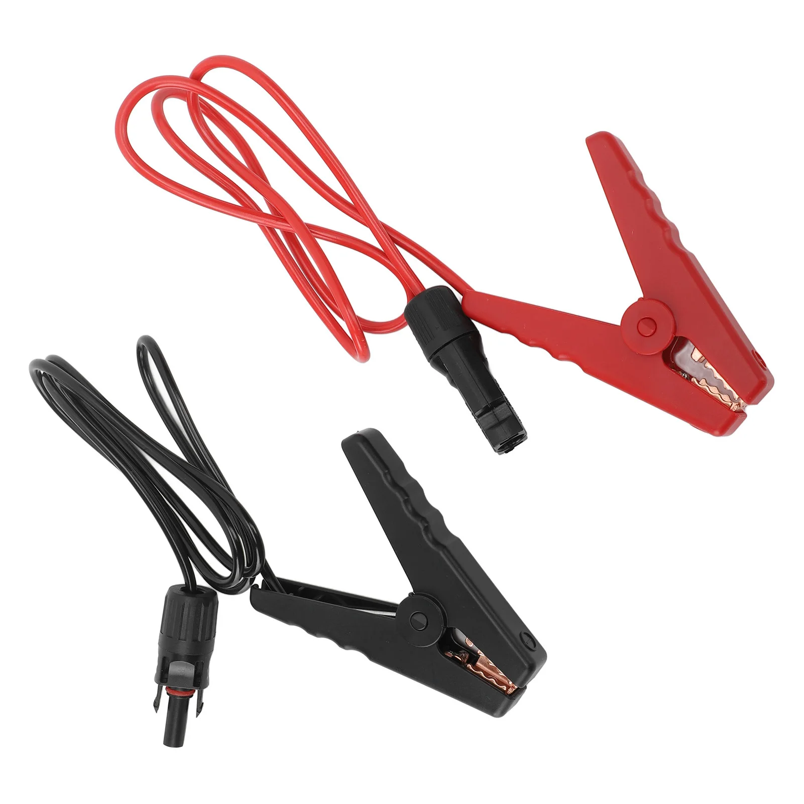 2 قطعة مشبك بطارية الطاقة الشمسية 12AWG قطع الاتصال السريع تمديد كابل شاحن بطارية المشبك موصل للوحة طاقة شمسية السيارات
