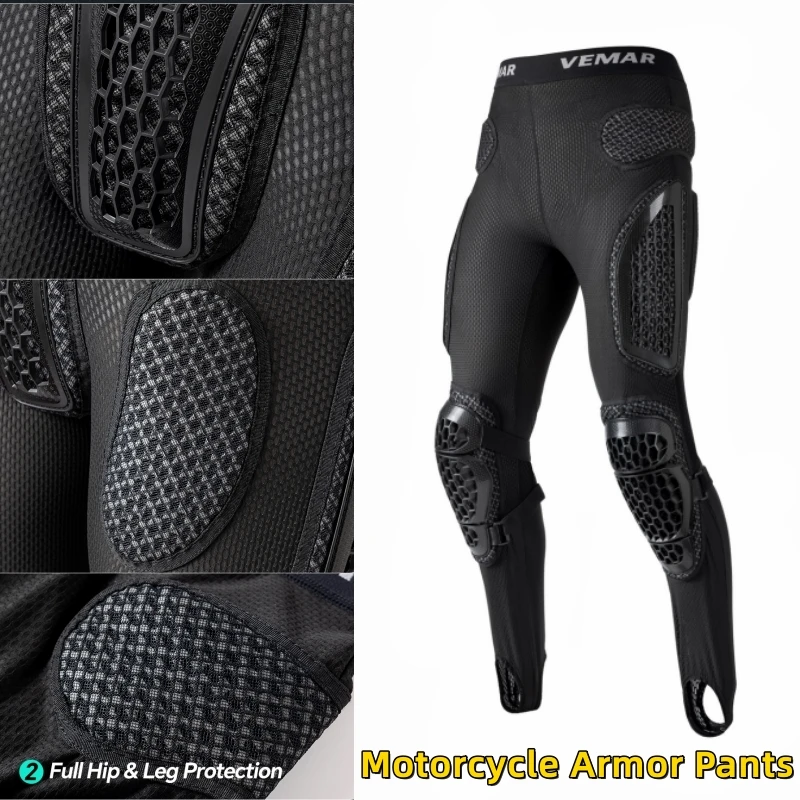 Летние мотоциклетные брюки для мужчин — мужские сетчатые брюки для мотокросса с дышащей защитной экипировкой для занятий спортом, гонками и уличной ездой