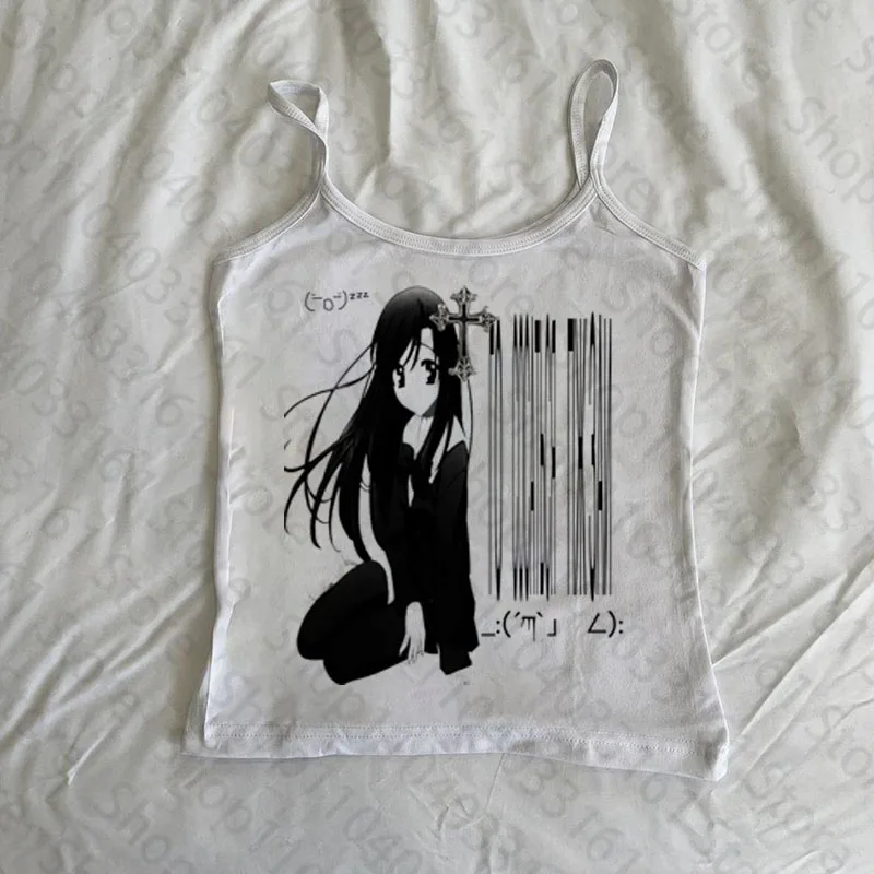 

Винтажный готический эмо-девушка, топ на бретельках, укороченный топ, корсет, одежда Y2k, женские топы на бретелях в стиле панк с эстетическим буквенным принтом в стиле гранж 2000-х годов