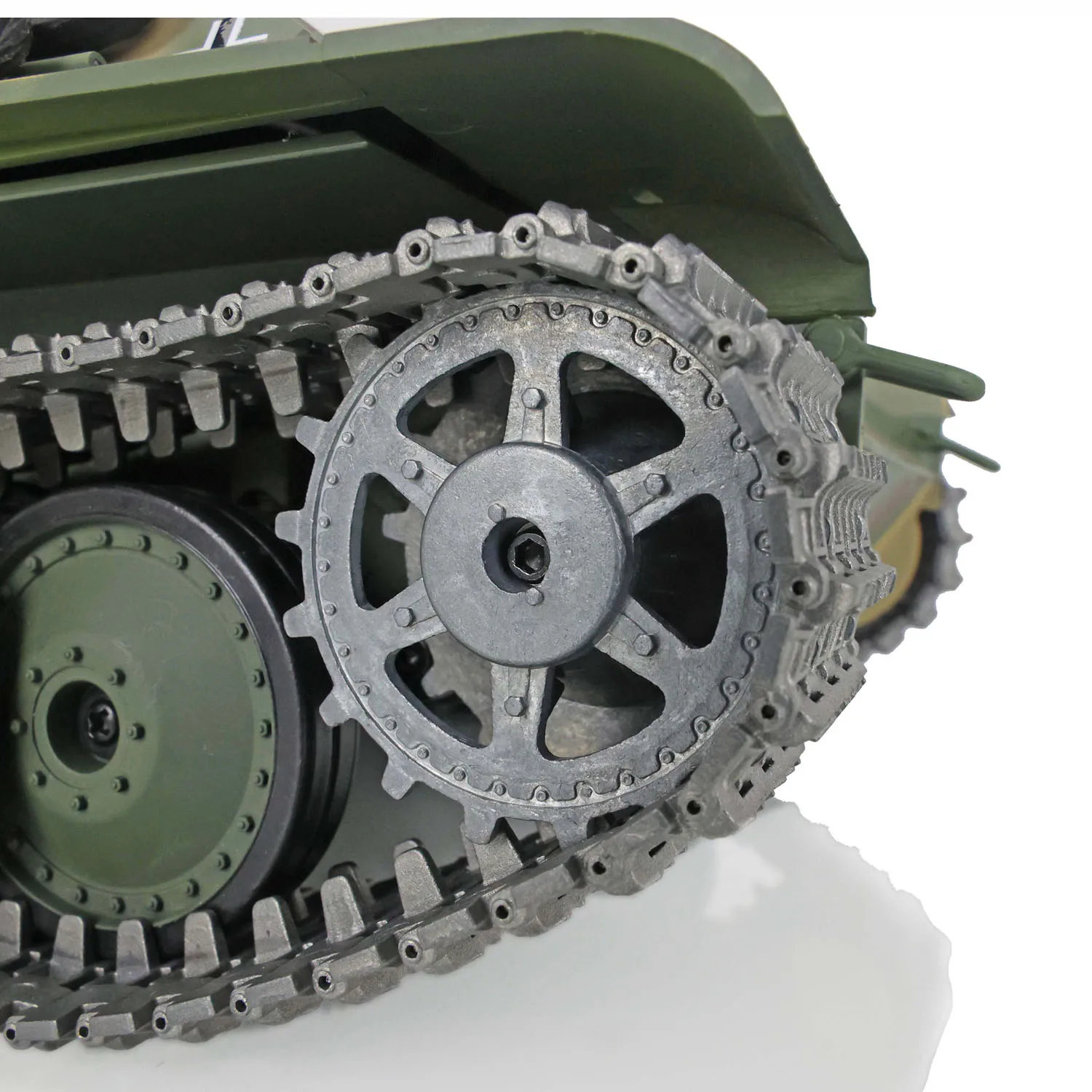 Henglong 1/16 schaal RC tank 3879 TK7.0 moederbord Verbeterde Duitse Panther G RTR metalen rupsbanden