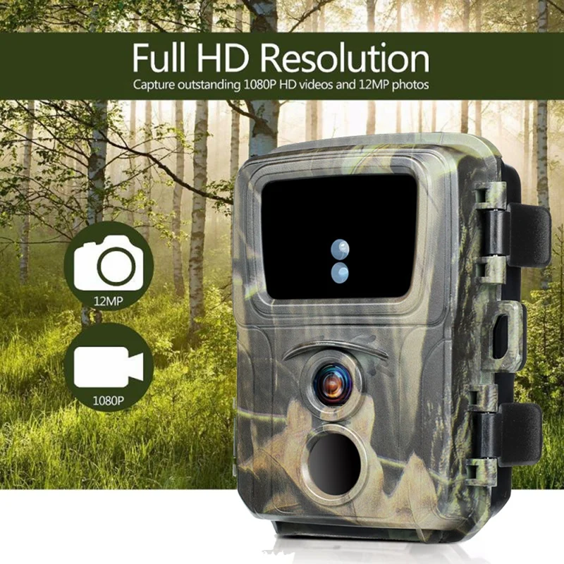 Mini600 Trail Hunting Camera Outdoor Wildlife Hunter Camera 1080P Forest Animal Photo Trap Surveillance Tracking Camera