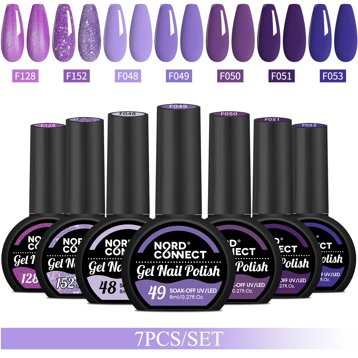 Ensemble de vernis à ongles Gel demi-rond, bouteille 7 pièces, série automne et hiver, thérapie à la lumière longue durée, dissolvant de vernis à ongles pour homme