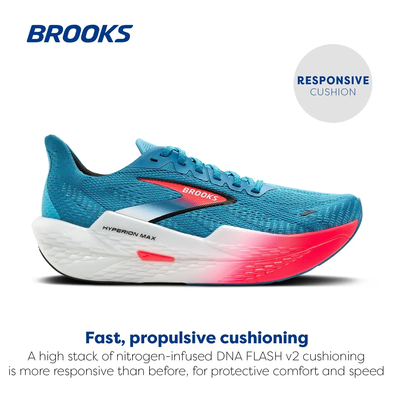 Brooks Hyperion Max Gale 2 Men's Casual Sneakers Cushioned Comfortable Racing Sports Training Professional Running Shoes image 6