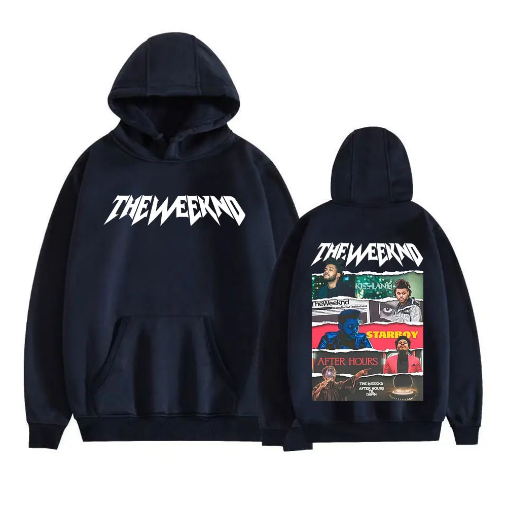 The Weeknd After Hours Til Dawn 2026 Tour Hoodies Men Women Fashion Hip Hop High Street Sweatshirt Bodywarmer Long Sleeve Hooded