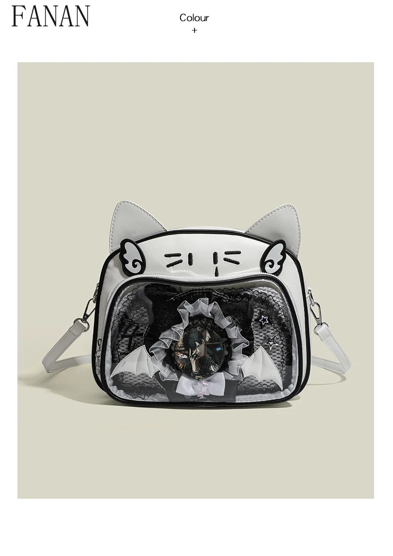 

Оригинальные милые и милые рюкзаки для девочек, модные вместительные сумки на плечо, новинка 2025, осенне-зимний повседневный рюкзак для женщин