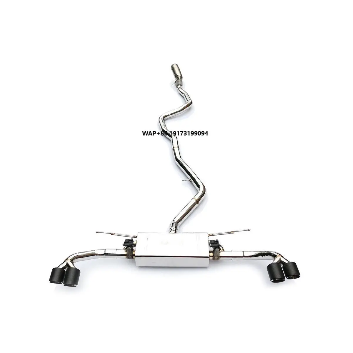 

for BMW-X5 X6 X7 E70 E71 N55 3.0T Catback Valvetronic Exhaust System Valved Muffler Car Exhaust Pipe S 304 Stainless Steel