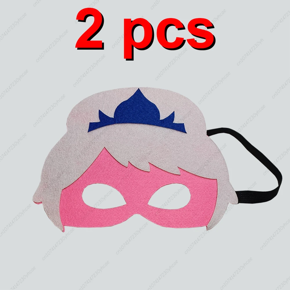 1/5/10PCS Disney Frozen 2 Elsa Anna Halloween Masks for Kids Superhero Cosplay Costume Mask Children Christmas Party Gifts