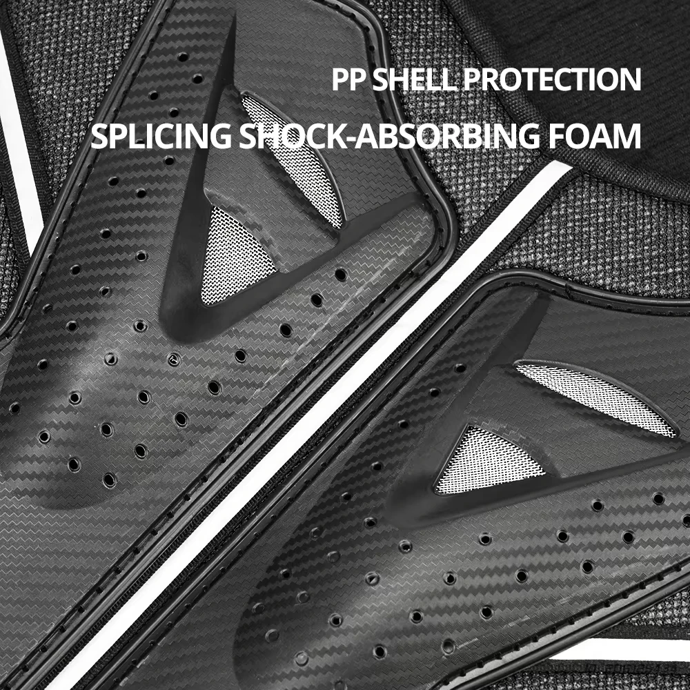 دراجة نارية درع سترة سترة حماية خفيفة الوزن تنفس الأشرطة قابل للتعديل جميع المواسم ركوب والعتاد للجنسين موتو سترة سترة