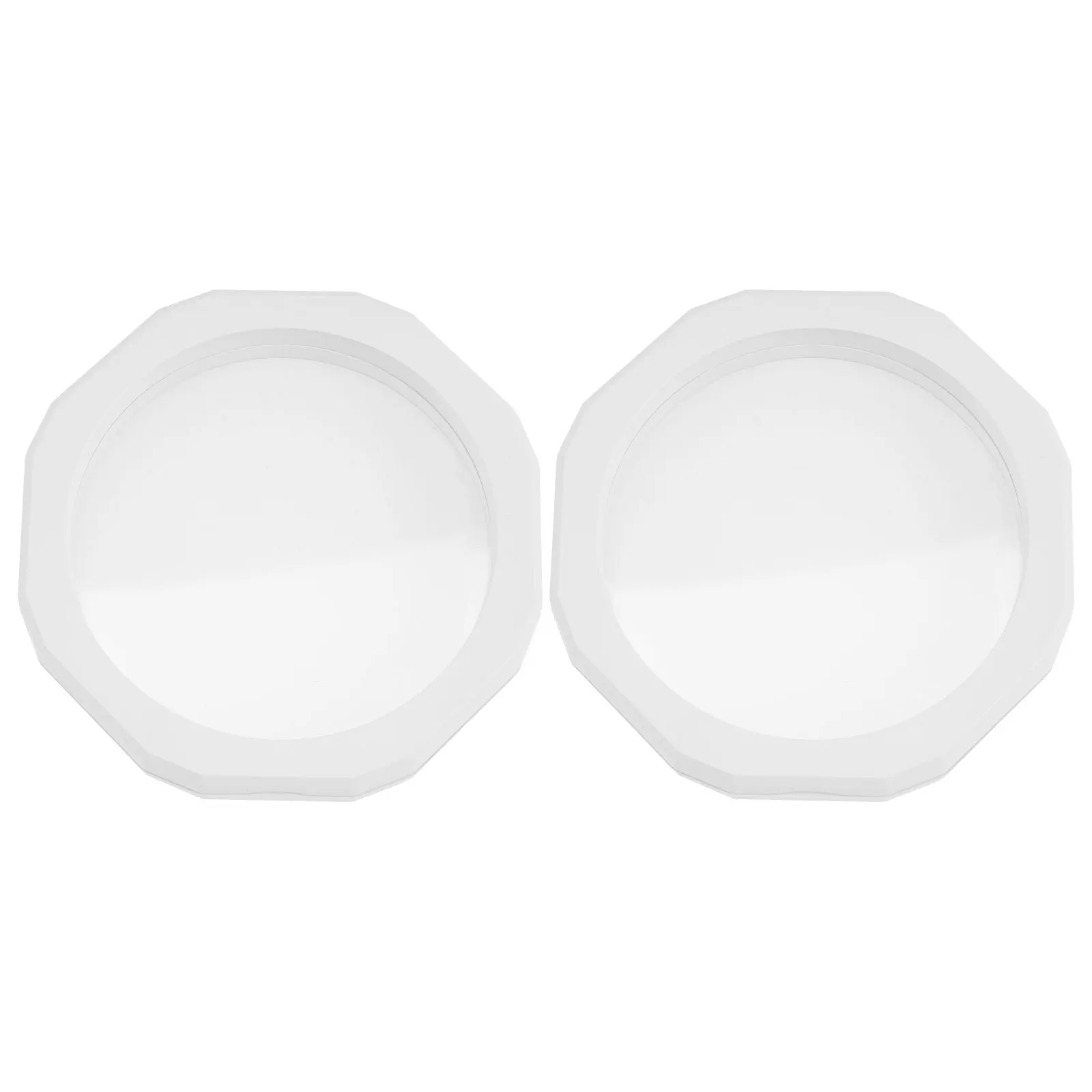 

2 Pcs Suspension Box Small Display Case Earring Container Jewelry Storage Containers Plastic Jewellery Boxes Travel