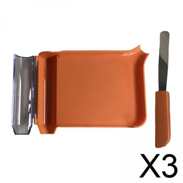 

Dual Channel Pill Counting Tray with Spatula Medicine Tray Dispenser for Pharmacy Meds Capsules