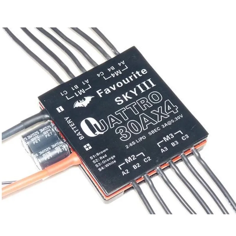 

30AX4 LittleBee 4-in-1 ESC for Boat Models, Agricultural Drones, and UAVs