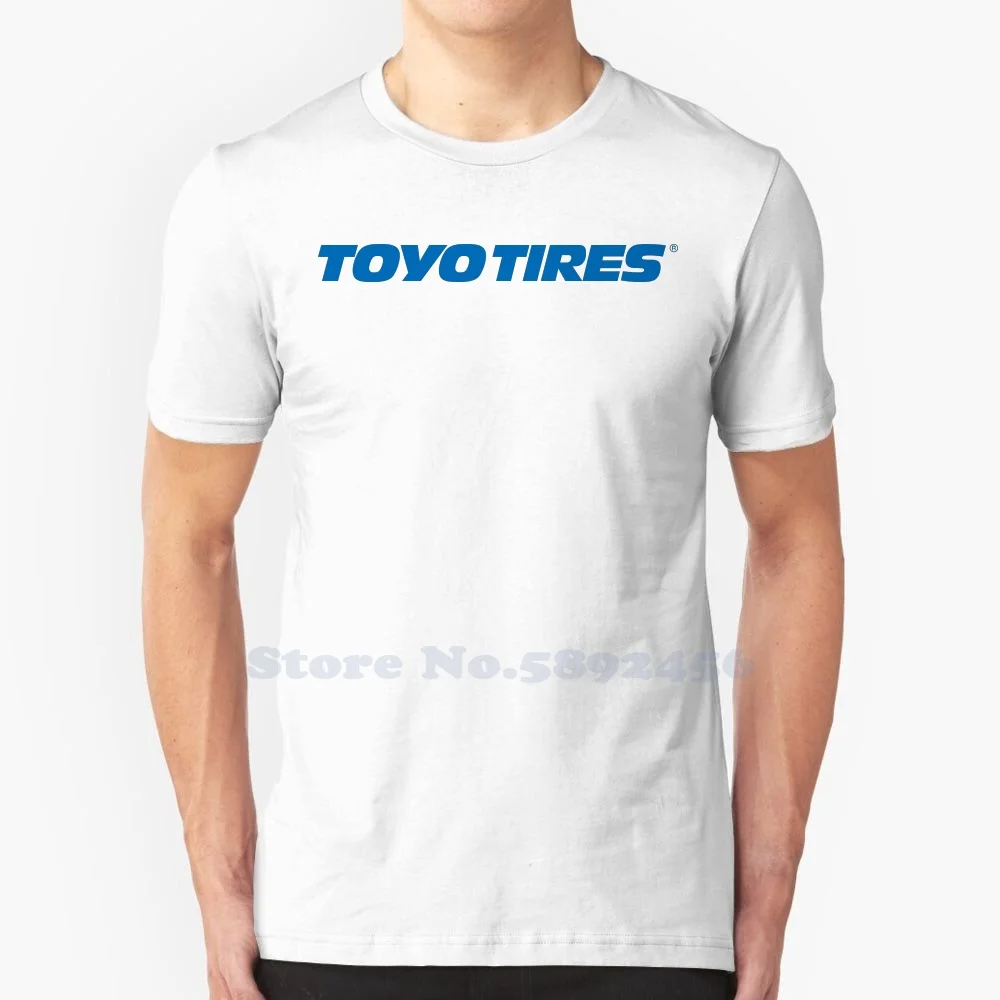 

Toyo Tire Logo Casual T Shirt Top Quality Graphic 100% Cotton Large Size Tees