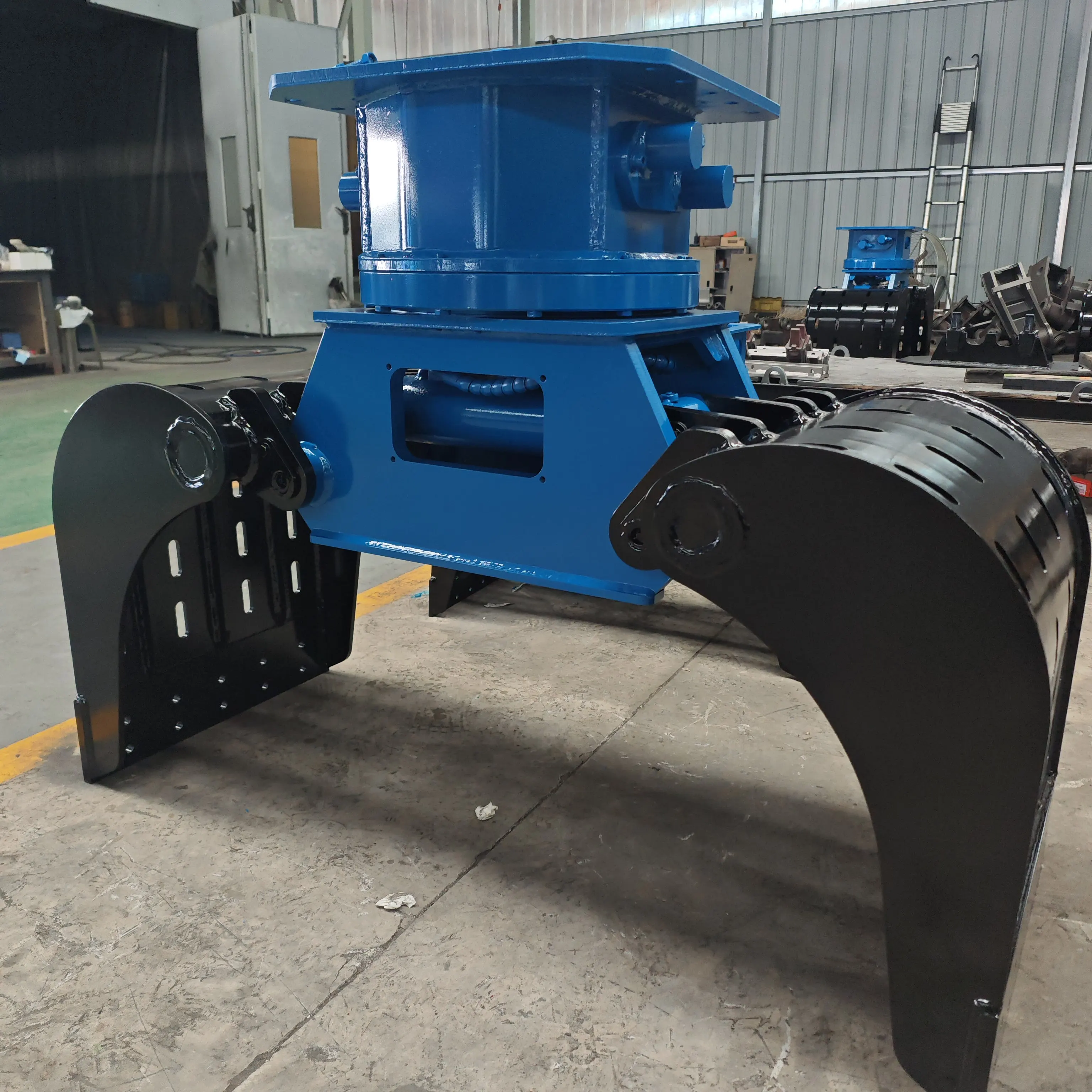 Sortiergreifer für Metallschrott, Konstruktion, Abbrucharbeiten, neue hydraulische Abbruchgreifer