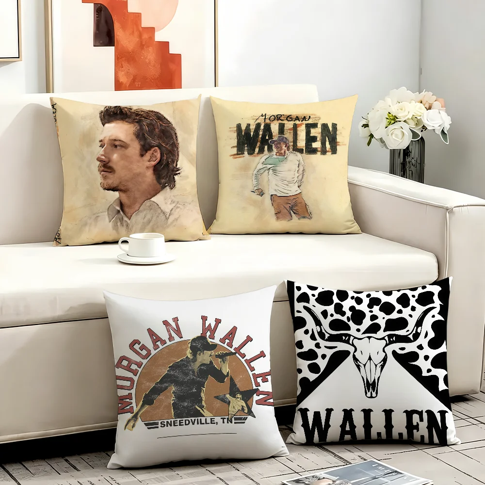 Singer M-Morgan Wallen cushion cover Anti-dustmite Sofa Cushion Decorative Office Cover Lounge Area Indoor & Outdoor Use