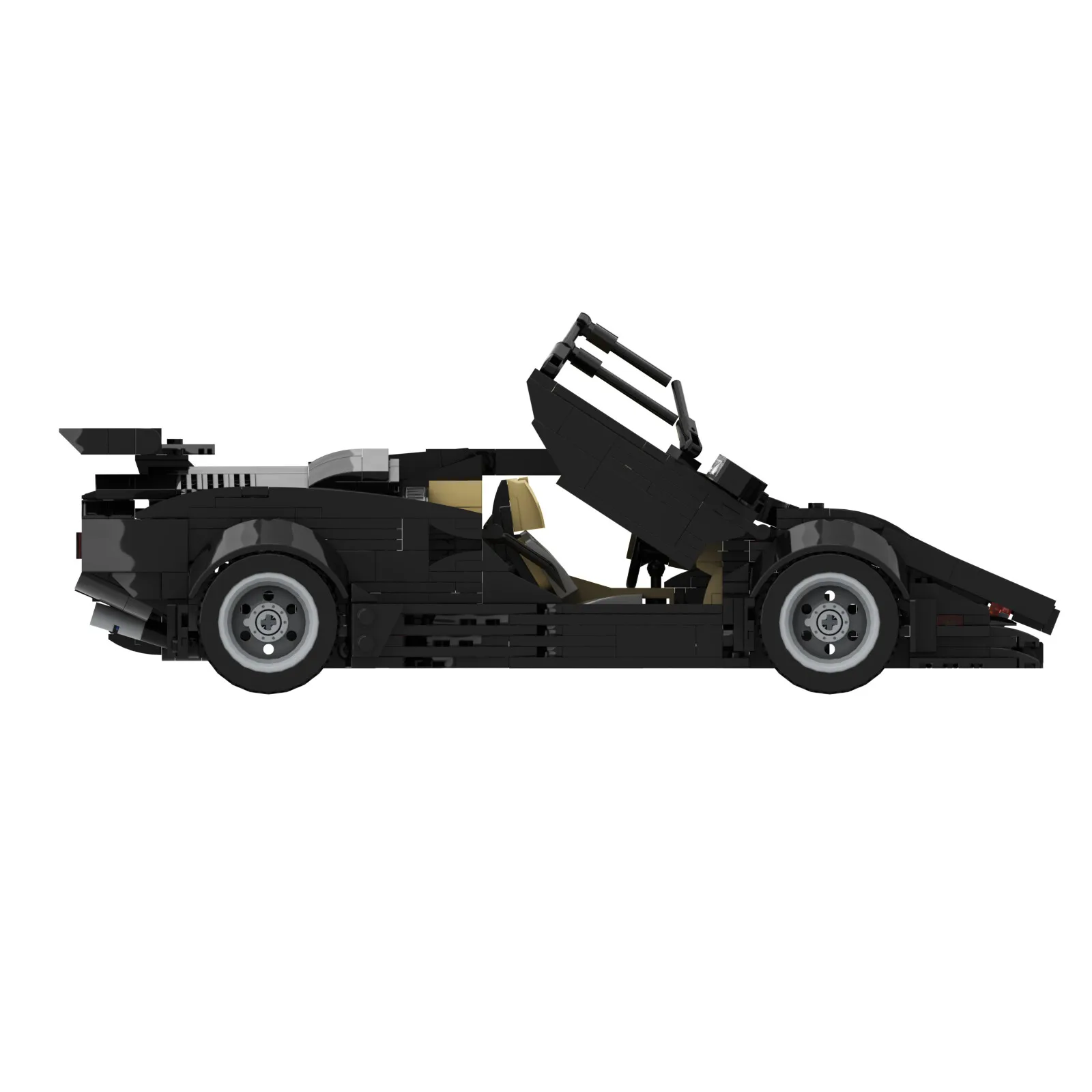 

ZITIANYOUBUILD MOC-57779 Классический суперкар LP5000 QV Спортивный автомобиль для коллекции