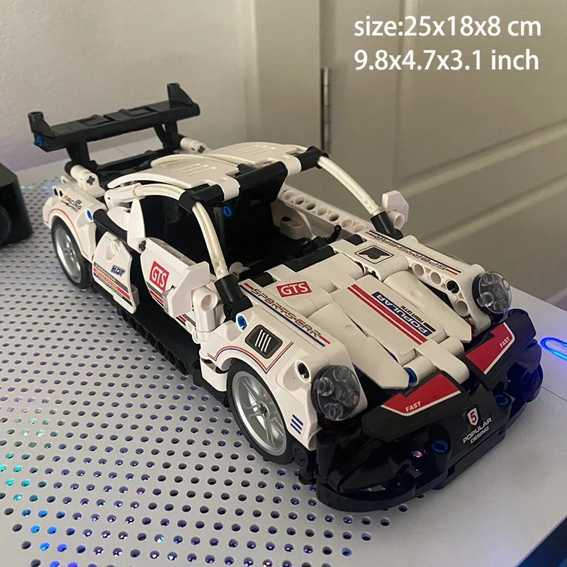 Technical Sports Cars, Super Racing Car Model Building Blocks Toys Gifts For Christmas