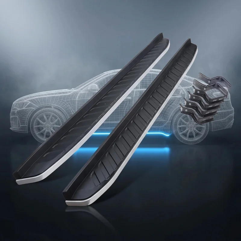 High Quality 4X4 Universal Pickup Side Running Board Footrest Pedal Offroad Exterior Accessories