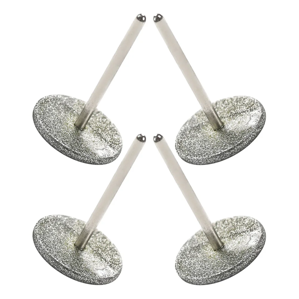 

4Pcs 20mm Electric Nail File Replacement Heads Sanding Bits for Manicure Pedicure Versatile Application Nail Drill Bits