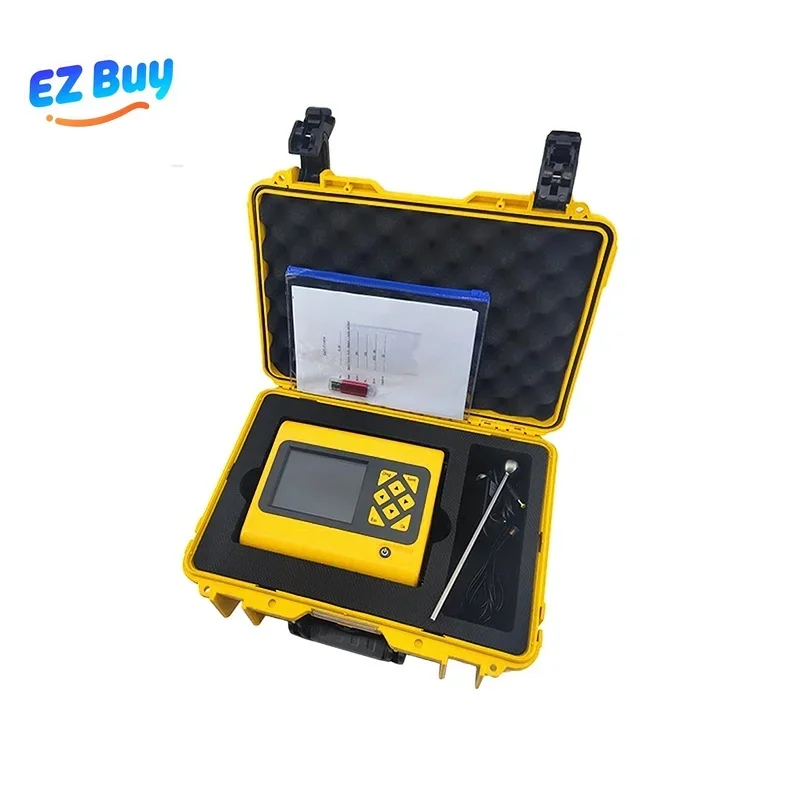 NickNick sonic Thickness Gauge for Road Concrete Floor Wall Thickness Tester Concrete Thickness Gauge