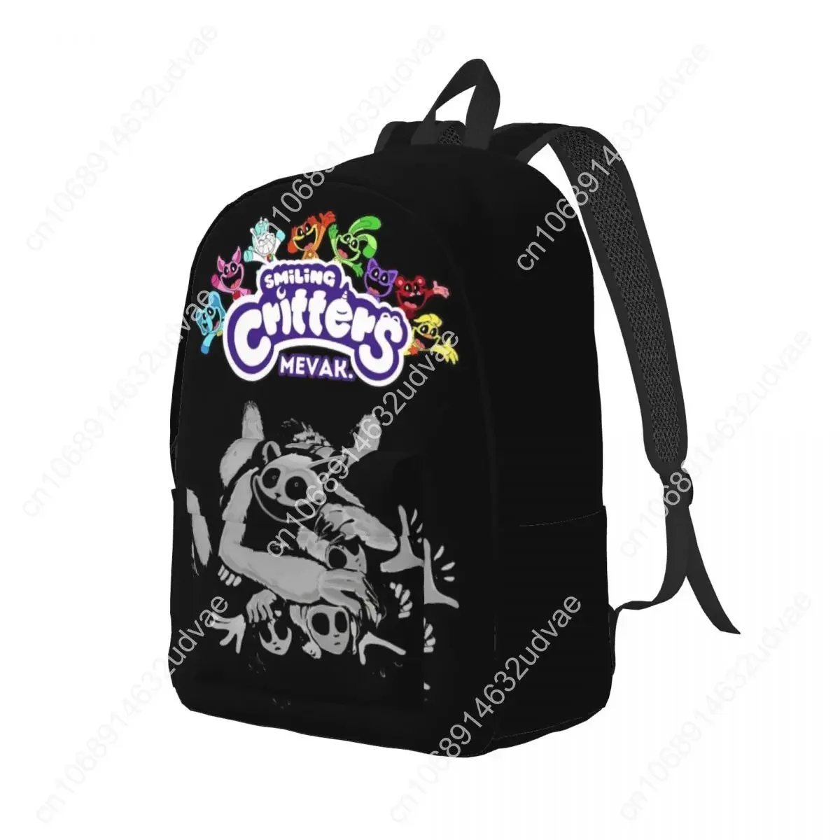 Smiling Critters And MevaK バックパック メンズ レディース 高校生 ビジネス デイパック Catnap ラップトップ コンピューター ショルダーバッグ ポケット付き