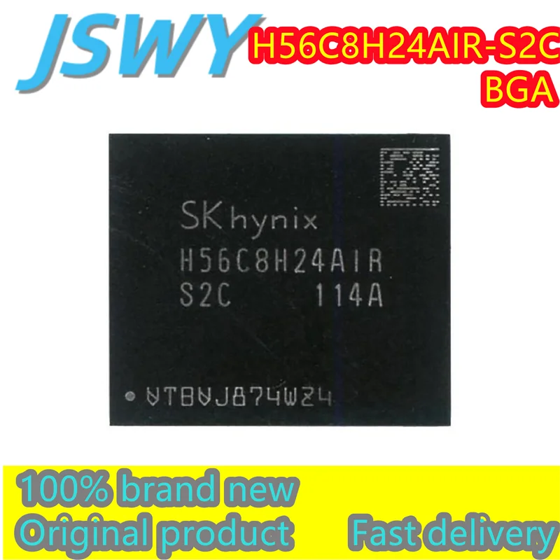 

(1/20 pieces) H56C8H24AIR-S2C Original authentic H56C8H24AIR BGA DDR6 8G memory chip Spot delivery fast Bulk discount