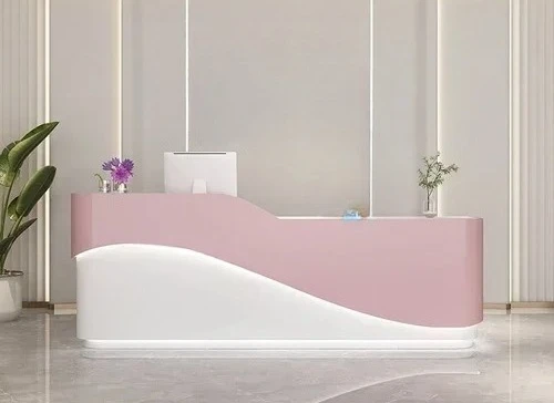 

Bar Counter Cashier Modern Simple Beauty Clothing Store Small Company Reception Desk