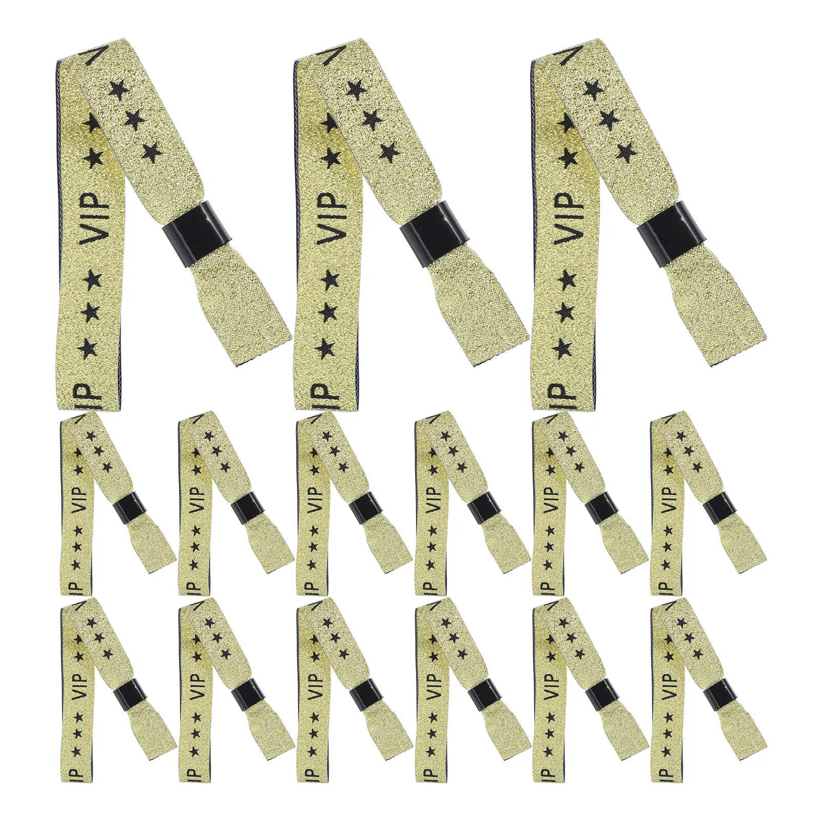 

20Pcs Purple Cloth Vip Wristbands for Social Events Soirees Celebrations Concerts Festivals Secure Admission
