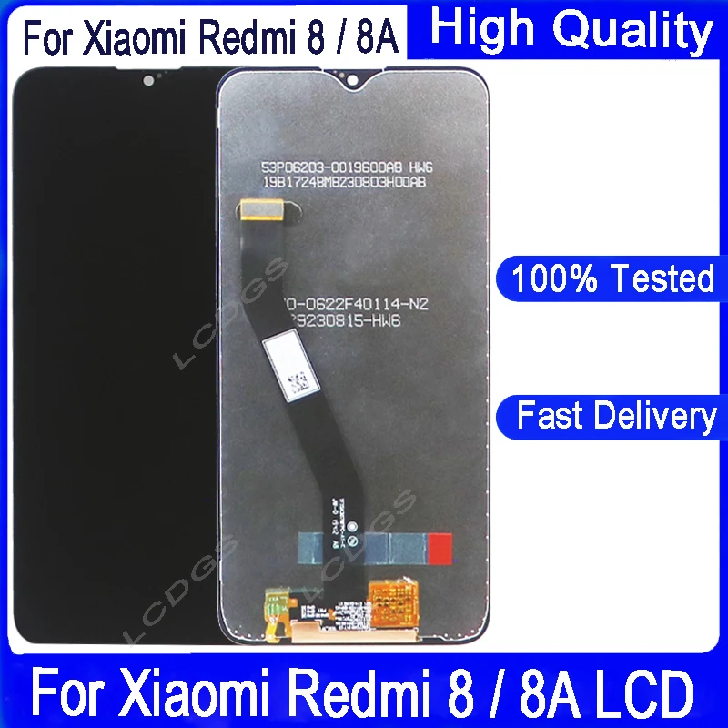 6.22'' Original For Xiaomi Redmi 8 M1908C3IC LCD Display Touch