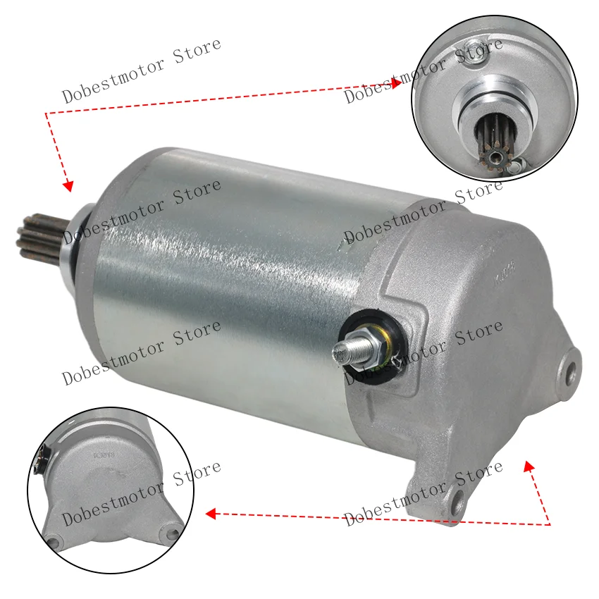For Ski-Doo Snowmobile Expedition TUV800 V800 Sport Legend Touring Trail Skandic Tundra V-800 Scandic Motorcycle Starter Motor