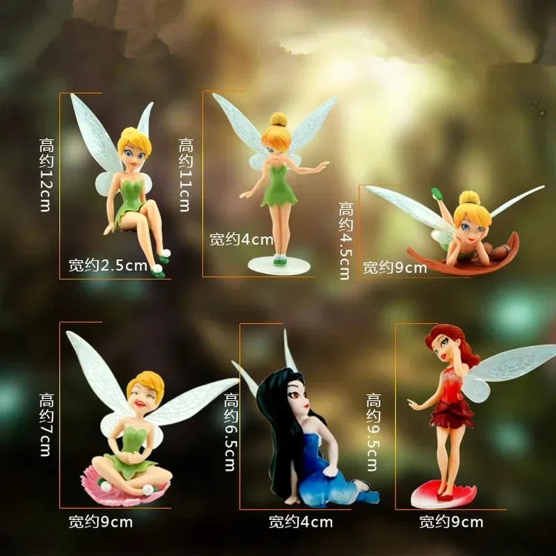 زهرة الجنية تحلق الجناح الأسرة مصغرة الاصطناعي حديقة الديكور ديكور المنزل الحرف العصارة الديكور #4