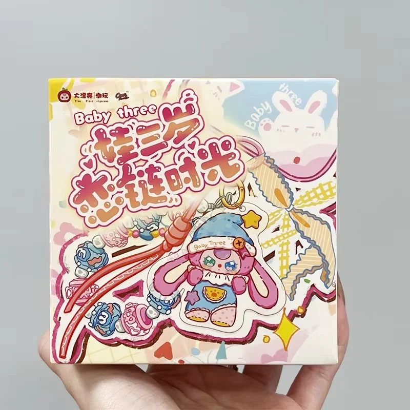 

Новый оригинальный кулон Baby Three Love Union Time Series, слепая коробка, милый декор для телефона, брелок, игрушка, загадочная коробка, подарки другу на день рождения
