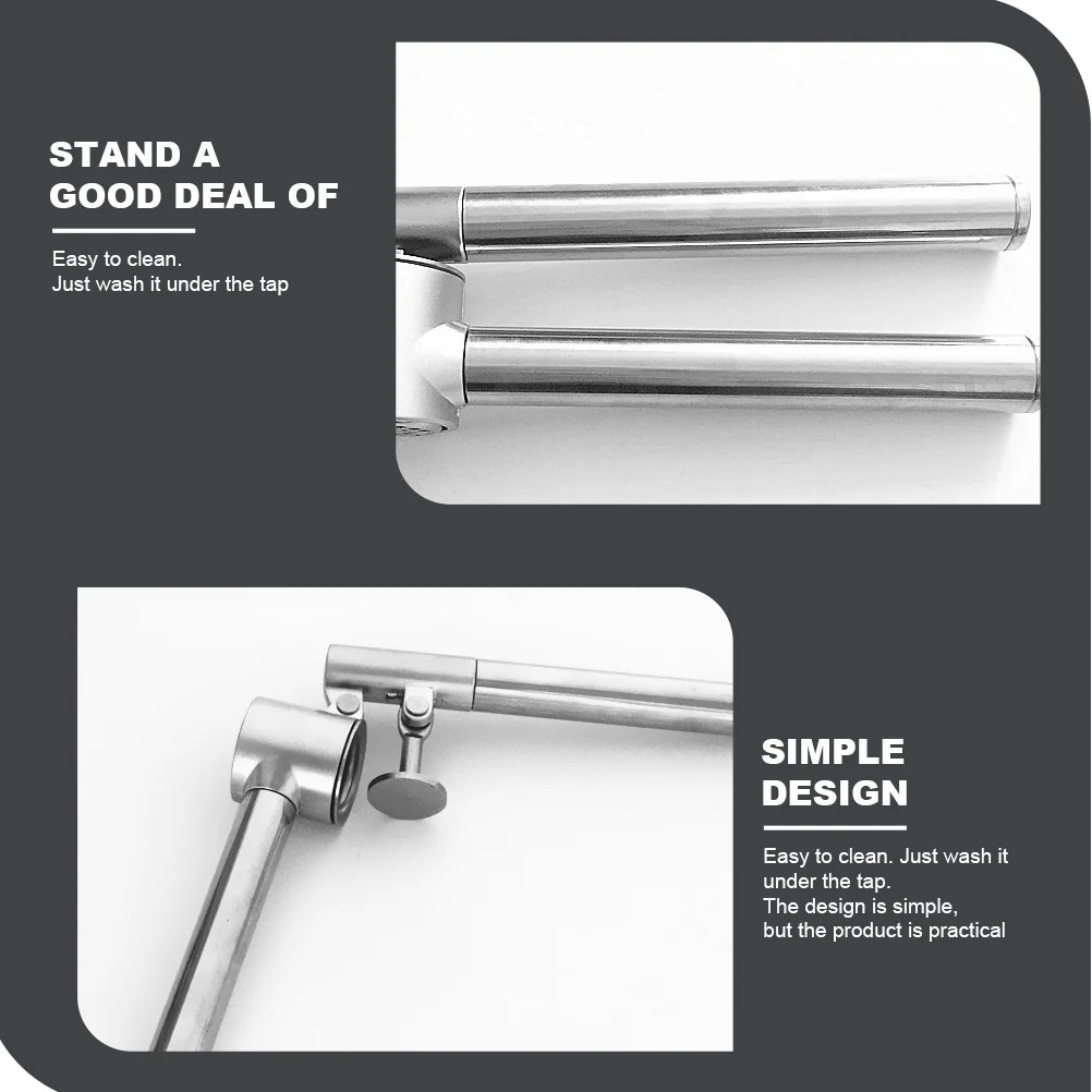 

Portable Garlic Mincer Premium Material Garlic Press Easy to Use and Clean Creative Design for Convenient Cooking Perfect