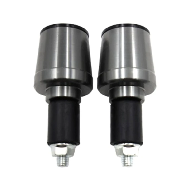 1 Pair Aluminum Bike Handlebar End Plugs, Expanding Locking Bar End for Motorcycle Bar End for 7/8