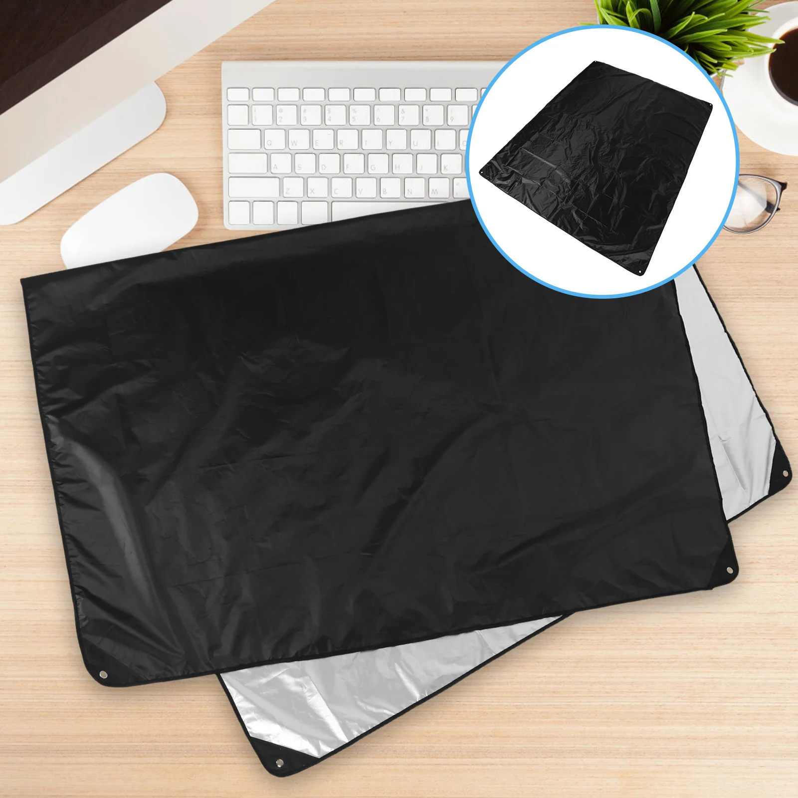 

Drum Set Cover Waterproof Oxford Cloth 106x78 Dustproof Shield Protective Cover Outdoor Jazz Drum Dust Protector