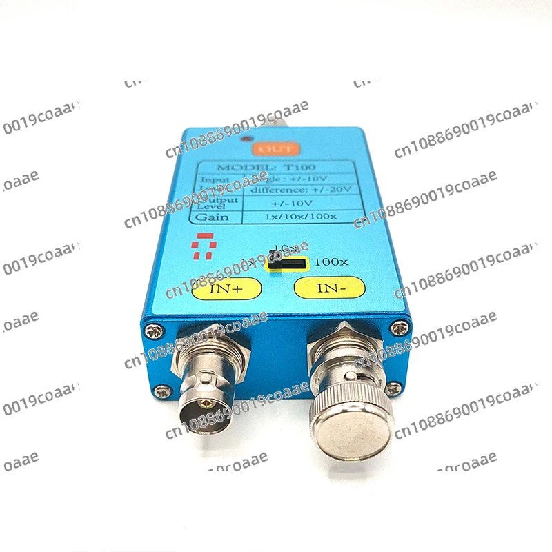 

T100 Differential Probe 1X/10X/100X Oscilloscope Probe 10M Bandwidth To Amplify Weak Signals